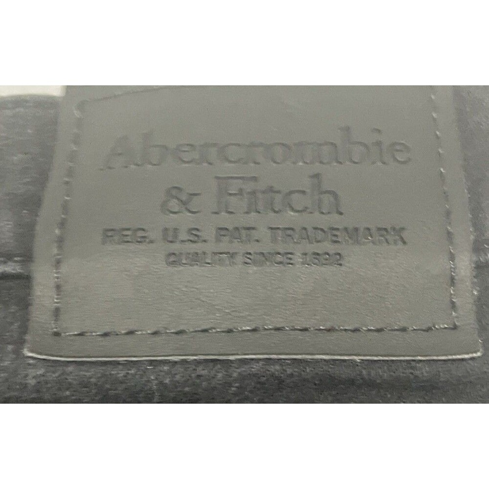 Abercrombie Fitch Jeans Pants Mens 30 X 32 Black Gray Denim Straight Stretch 30